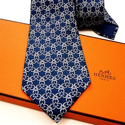 hermes silk ties